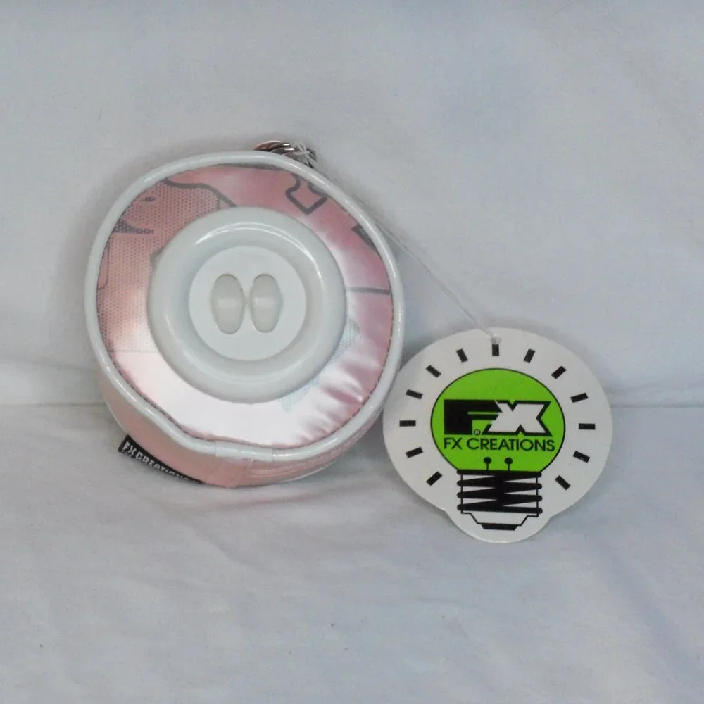 FX Creations Vinyl Pink Coin Purse Vintage 1996 NEW - Picture 2 of 3
